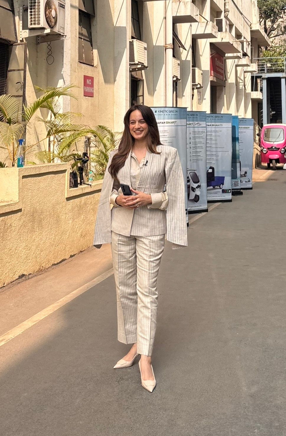Sonia Shenoy in our Airborne Ace -  Suit Set